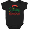 we wish you happy holidays &amp; merry christmas Baby Bodysuit