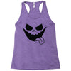 evil jack o' lantern scary Racerback Tank