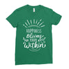 Happiness Ladies Fitted T-Shirt