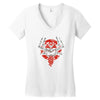 timeless demon Women's V-Neck T-Shirt