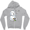smart dog Zipper Hoodie