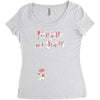 Muggle On Board Floral Women's Triblend Scoop T-shirt