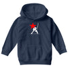 he clash inspired long sleeve Youth Hoodie