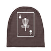 disc golf ace card target chains frisbee basket Baby Beanies