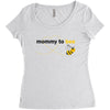 Mommy To Bee Unknown Gender Women's Triblend Scoop T-shirt