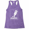 atardis doctor who Racerback Tank