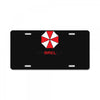 resident evil logo umbrella corporation zombie videogames License Plate