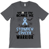 no one can scare me i am atomach cancer warrior T-Shirt