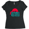guns dont kill people Women's Triblend Scoop T-shirt