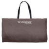 too much bacon funny Weekender Totes