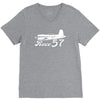 super corsair race 57 reno air racer decal f4u f2g air racing V-Neck Tee