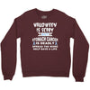 halloween is scary but stomach cancer is deadly spread the word lep sa Crewneck Sweatshirt