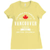 vancouver canada 2400x3200 Ladies Fitted T-Shirt