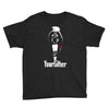 funny stars wars godfather parody yourfather mens Youth Tee