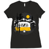 camper van Ladies Fitted T-Shirt