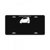 only smarties have the answer'   funny License Plate