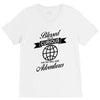 blessed are the curious for they shall have adventures V-Neck Tee