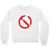no zombies Crewneck Sweatshirt