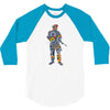 Soldier Colorful 3/4 Sleeve Shirt