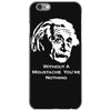 without a moustache einstein proud hirsute mustachioed grooming iPhone 6/6s Case