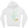 light off Zipper Hoodie