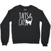 tats and cats Crewneck Sweatshirt