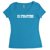my girlfriend is a sith lord Women's Triblend Scoop T-shirt