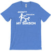 don't touch my simson  fun ddr motorrad tuning simi s51 50 fan T-Shirt