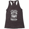 Life After Death Mess With My Daughter Racerback Tank