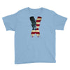 jake paul x american flag Youth Tee