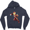 Iron Man Bleeding Edge Zipper Hoodie