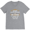 Smart Good Looking Math Teacher Doesnt Get Better Than This V-Neck Tee