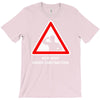 body under construction road sign T-Shirt