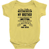 Dear Brother, Love, Your Sister Baby Onesie