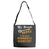 environmental scientist Adjustable Strap Totes