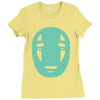 kaonashi mask spirited away Ladies Fitted T-Shirt