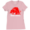 bad bull (2) Ladies Fitted T-Shirt