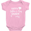Happy First Father's Day Daddy Baby Bodysuit
