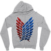 Titan Logo Zipper Hoodie