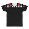 mom is the best All Over Men's T-shirt
