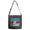 I Don't Kneel Adjustable Strap Totes