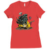 moving castle grayskull Ladies Fitted T-Shirt