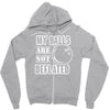 my balls are not deflated Zipper Hoodie