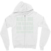 kiss me i'm drunk or irish Zipper Hoodie