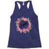 Floral Baby Name Racerback Tank