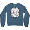 male brain Crewneck Sweatshirt