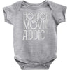 horror movie addict Baby Bodysuit