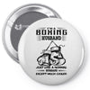 I'm A Boxing Husband... Pin-back button