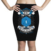Natural 1   Orc Blue Edition Pencil Skirts
