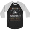 santa aquarius christmas ugly t shirts 3/4 Sleeve Shirt